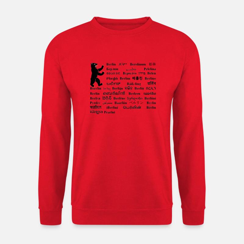 berlin s2 - Unisex Sweatshirt - red