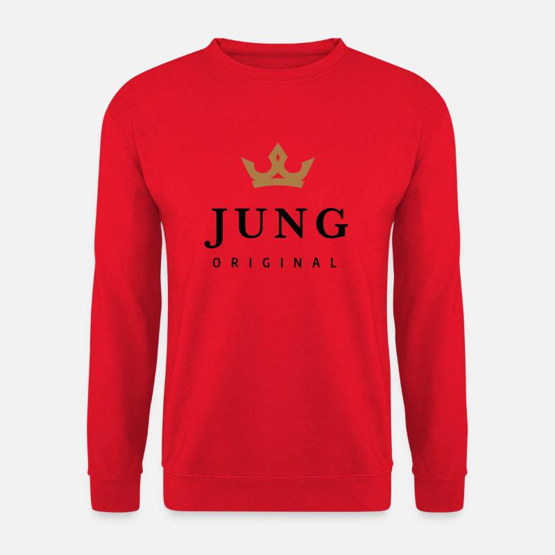 Jung - Unisex Pullover - Rot