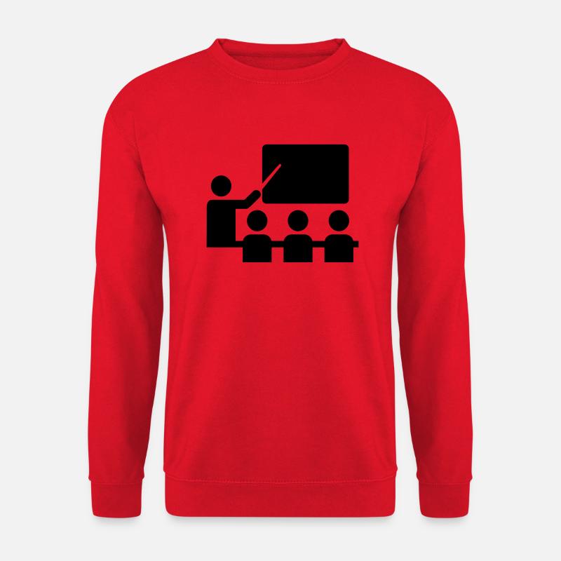 School - Unisex Sweatshirt - red