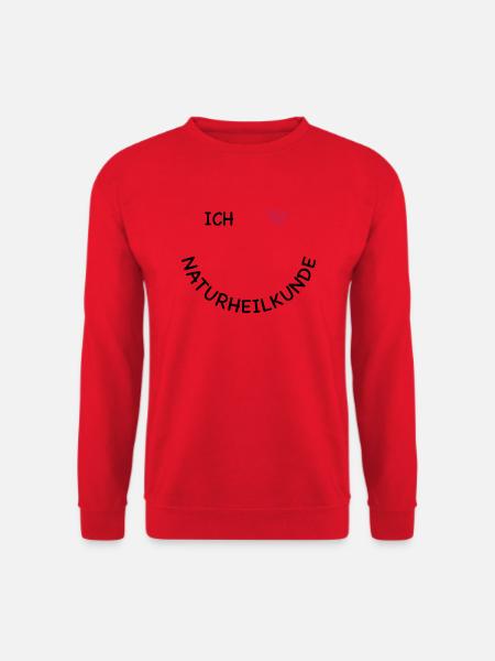 naturheilkunde - Unisex Pullover - Rot