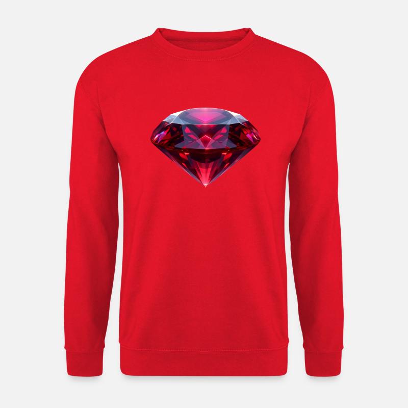 Reddish Ruby - Unisex Sweatshirt - red
