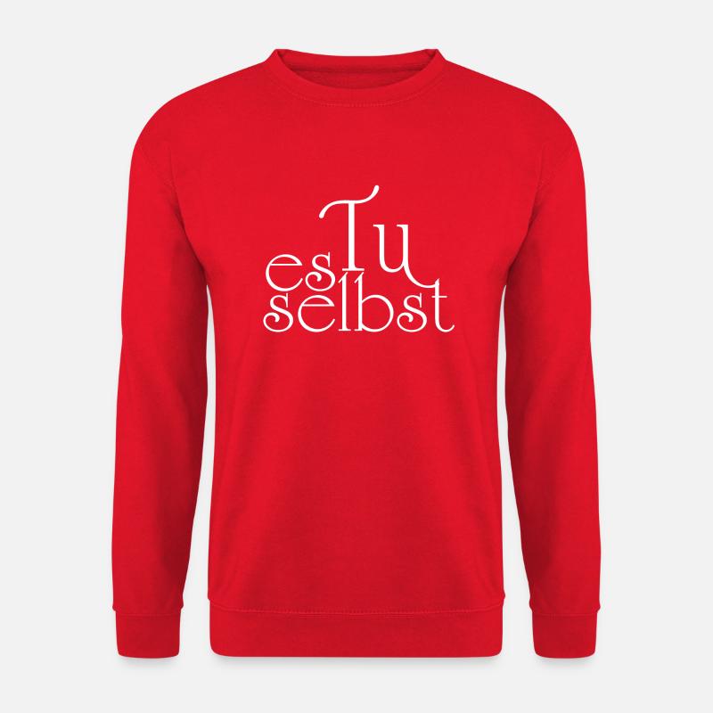 Tu es selbst - Unisex Pullover - Rot