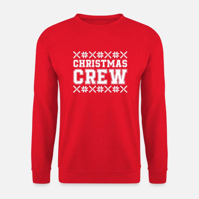 Équipage de Noël - Sweat-shirt Unisexe - rouge