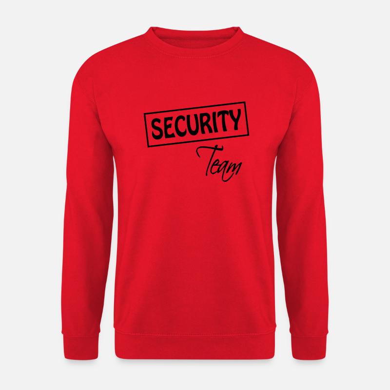 Security Team - Unisex Pullover - Rot