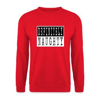 Geek Dinosaur Fan Bodybuilding Fairy Tail Animal - Unisex Sweatshirt - red - Front - Alina (178cm) & Michal (187cm)