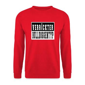 geschenk geburtstag hunderasse hundefreund welpe - Unisex Pullover - Rot - Vorne - Alina (178cm) & Michal (187cm)