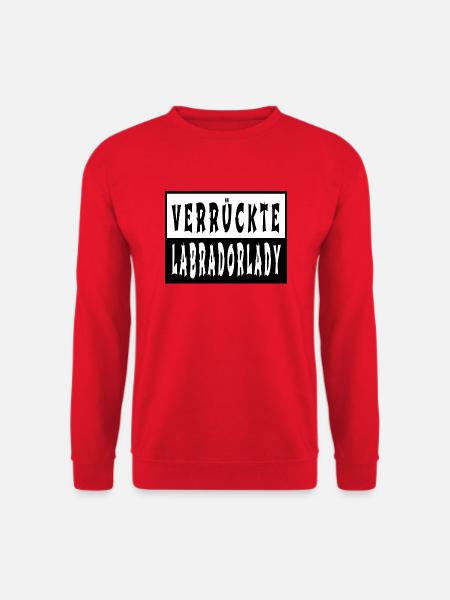 hunderasse hundefreund geschenkidee witzig - Unisex Pullover - Rot