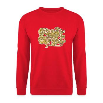 Graff Einfach - Unisex Pullover - Rot - Vorne - Alina (178cm) & Michal (187cm)