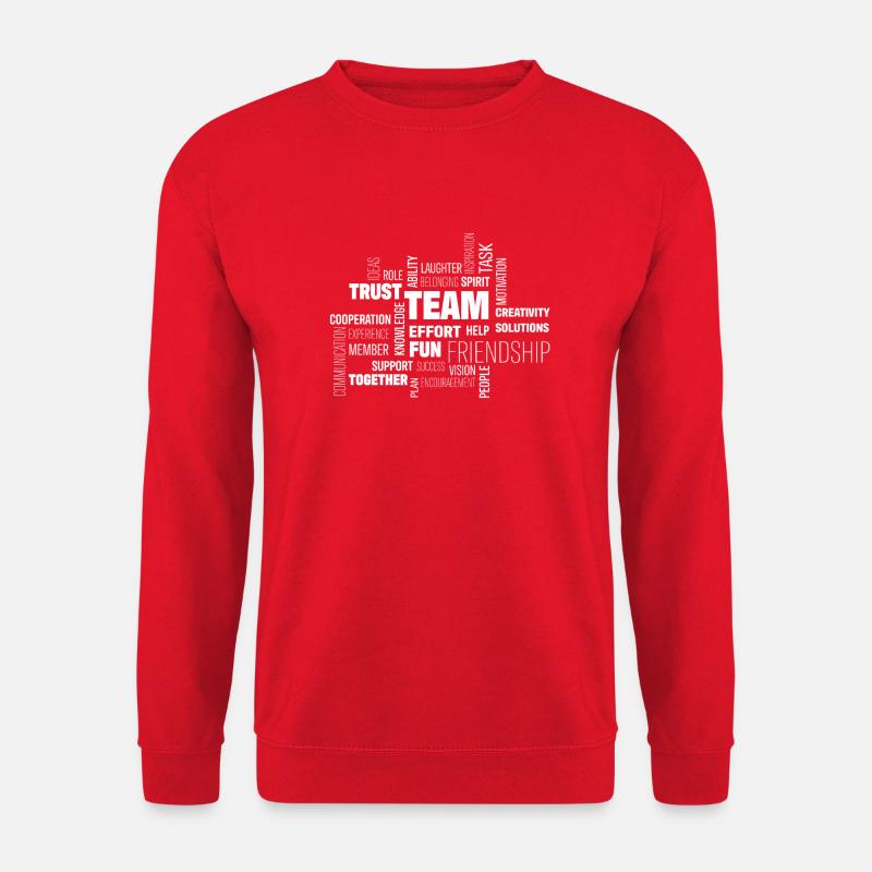 Team - Unisex Sweatshirt - red