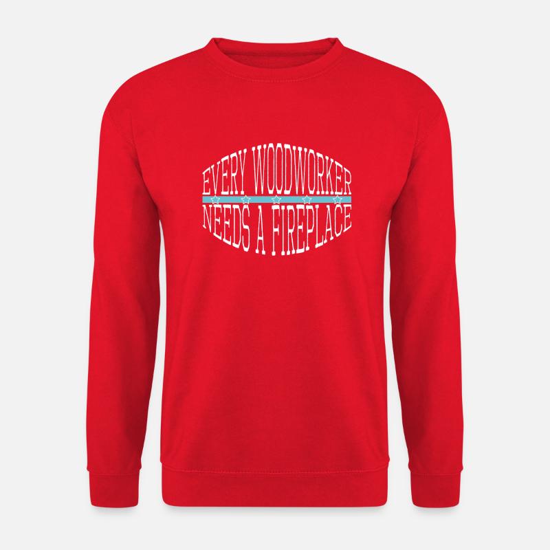 Americas Chainsaw Grab Tree - Unisex Sweatshirt - red