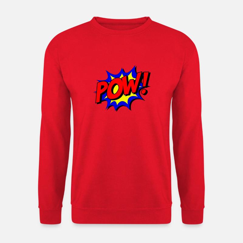 Comic-Pow - Unisex Pullover - Rot