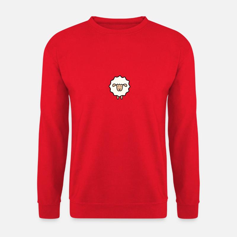 Owca , Sheep, Schaf, petcontest - Unisex Pullover - Rot