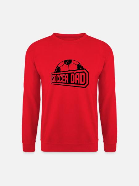 Sport Champion Soccer Dad - Unisex Sweatshirt - red
