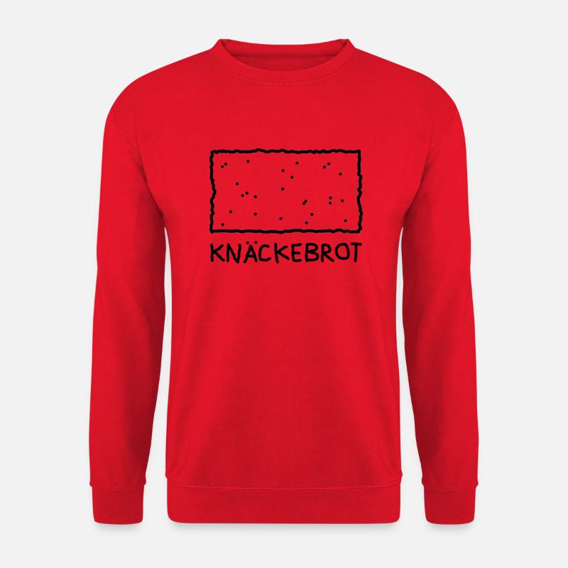 Knäckebrot - Unisex Pullover - Rot