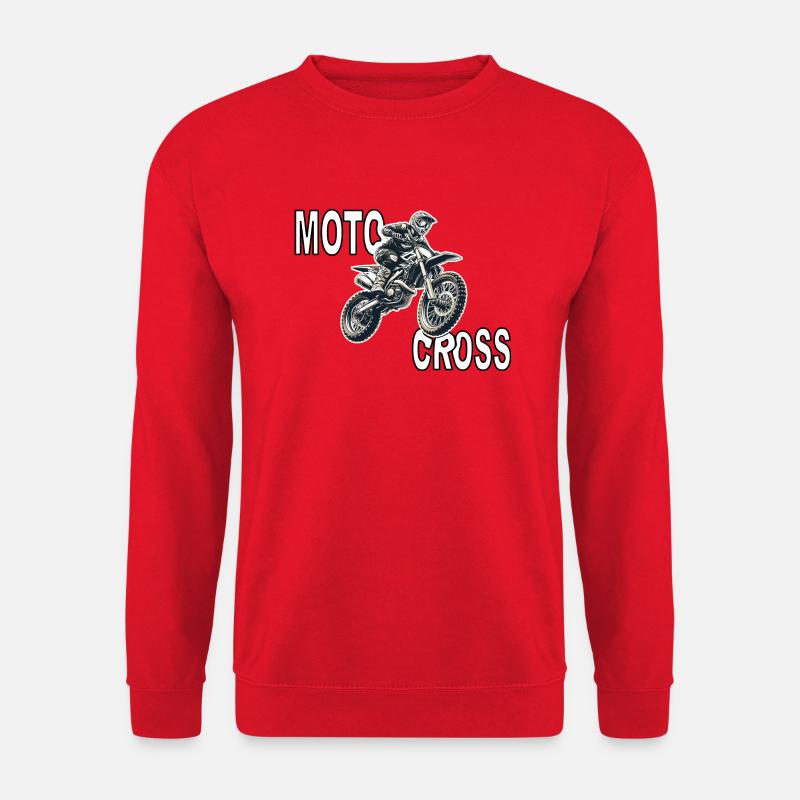 Motocross - Unisex Pullover - Rot