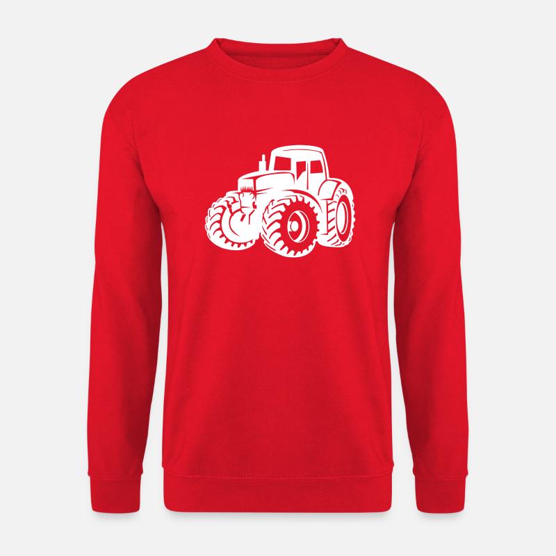 Traktor - Unisex Pullover - Rot