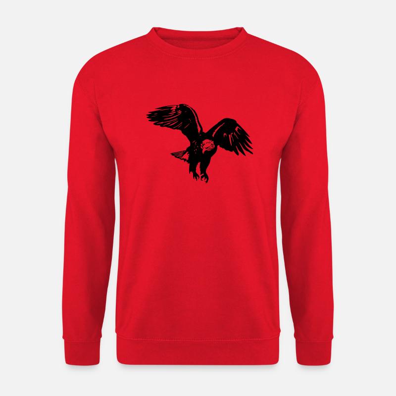 adler - Unisex Pullover - Rot