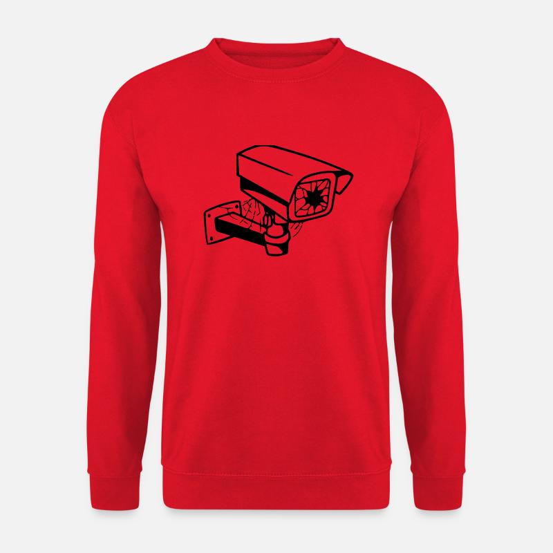 Kamera - Unisex Pullover - Rot