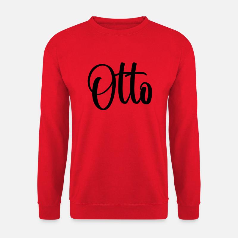 Name - Otto - Unisex Pullover - Rot