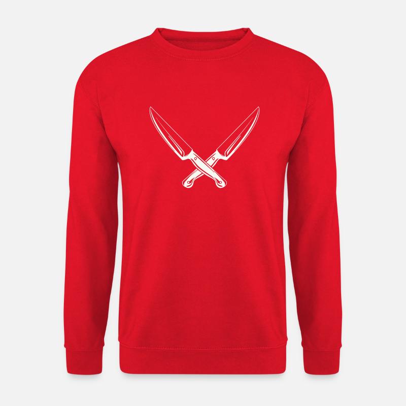 messer 2 - Unisex Pullover - Rot