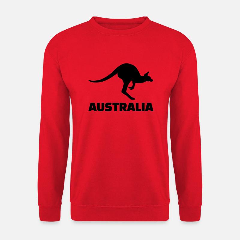 Australien - Unisex Pullover - Rot