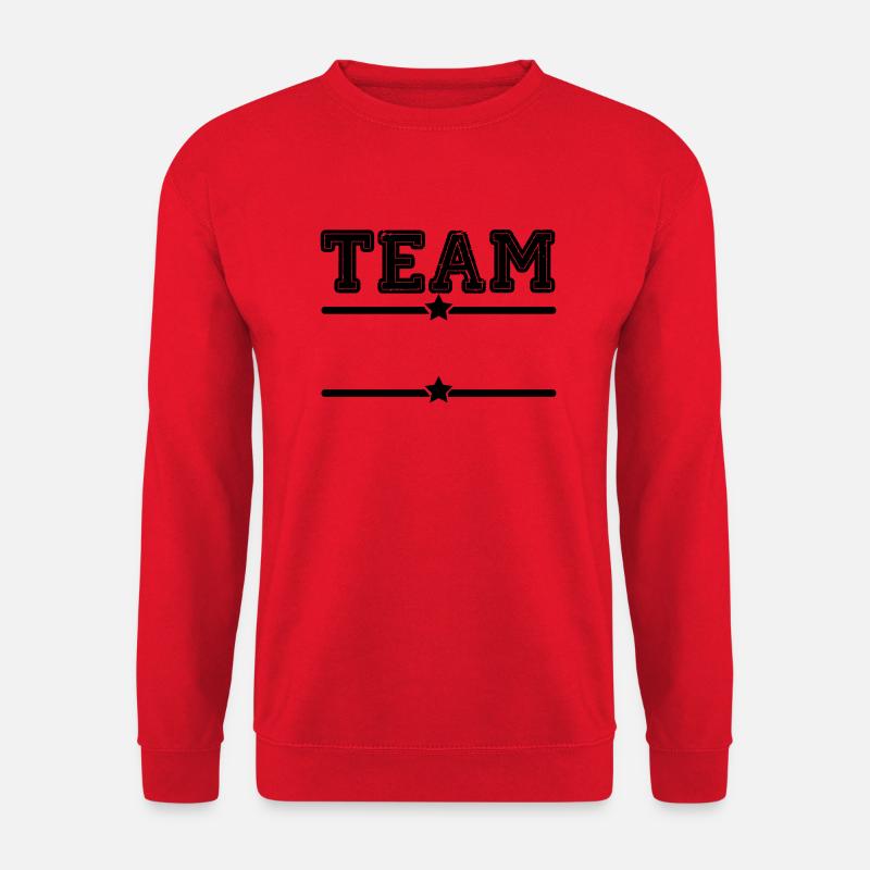 team - Unisex Pullover - Rot