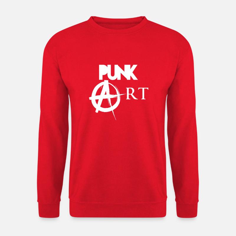 Punk Art - Unisex Pullover - Rot