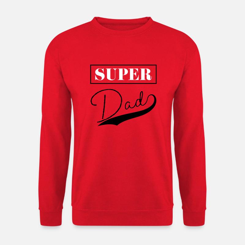 Super Vater - Unisex Pullover - Rot