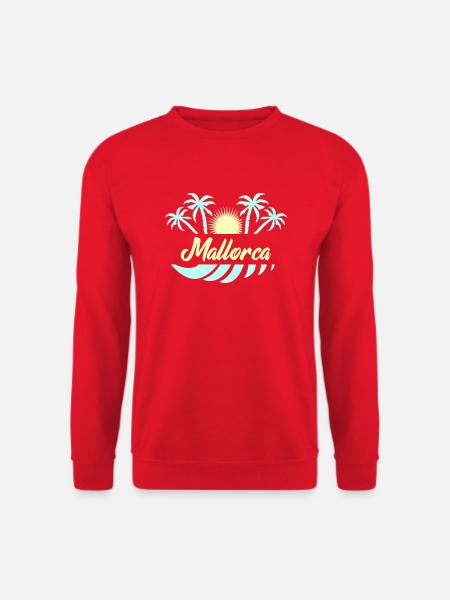 Mallorca 02 - Unisex Sweatshirt - red
