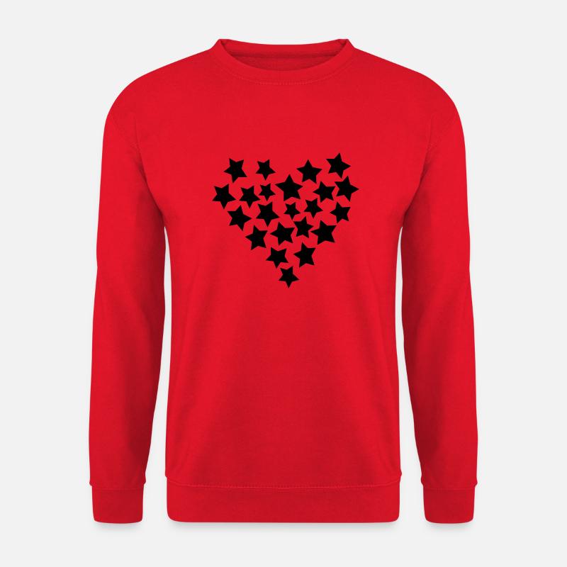 Sternenherz - Unisex Pullover - Rot