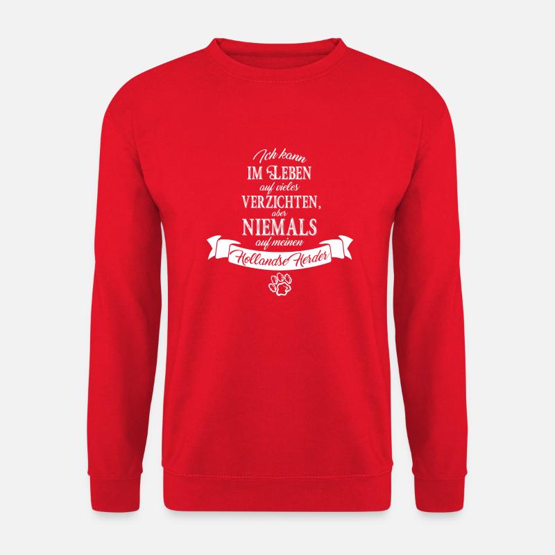 Hollandse Herder - Unisex Pullover - Rot