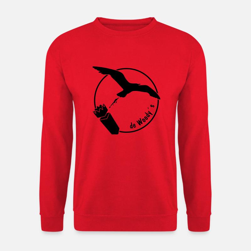 deWoodys Schiss - Unisex Pullover - Rot