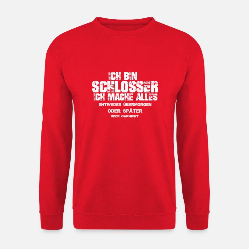 SCHLOSSER - Unisex Pullover - Rot
