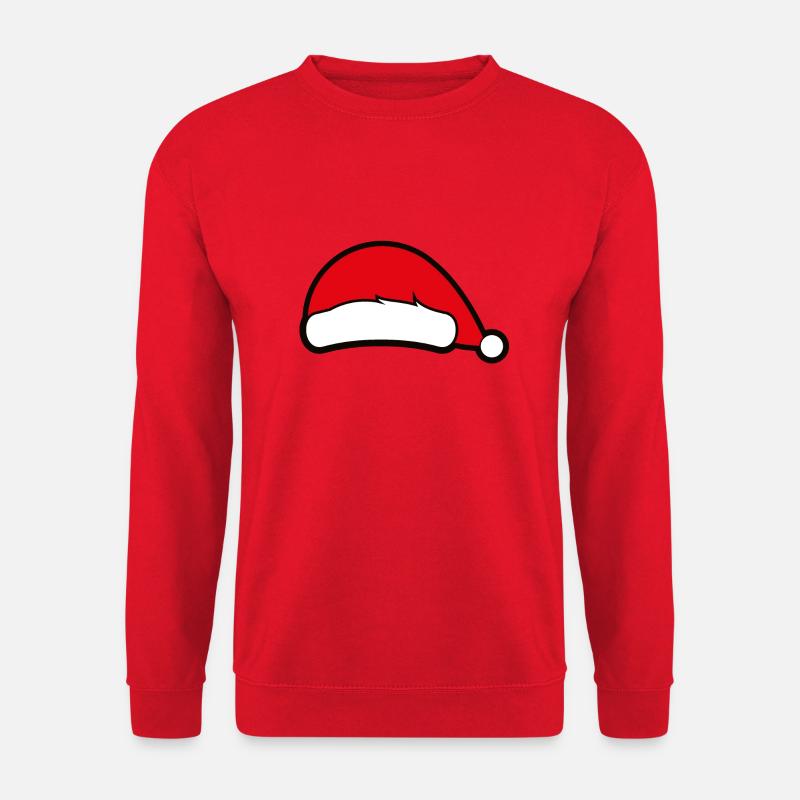 Weihnachtsmütze - Unisex Pullover - Rot