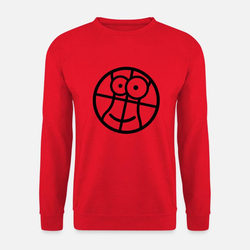 basketball - Unisex Pullover - Rot