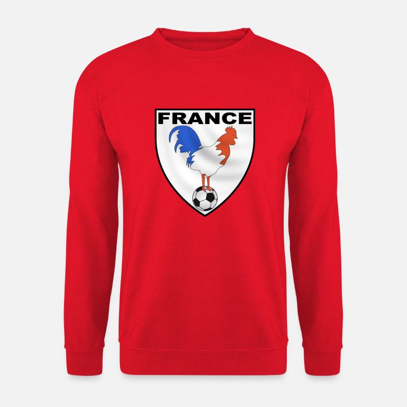 Frankreich Sportabzeichen - Unisex Pullover - Rot