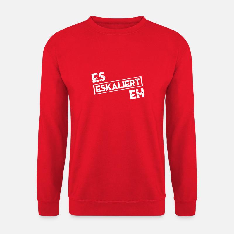 ESKALATION - Unisex Pullover - Rot