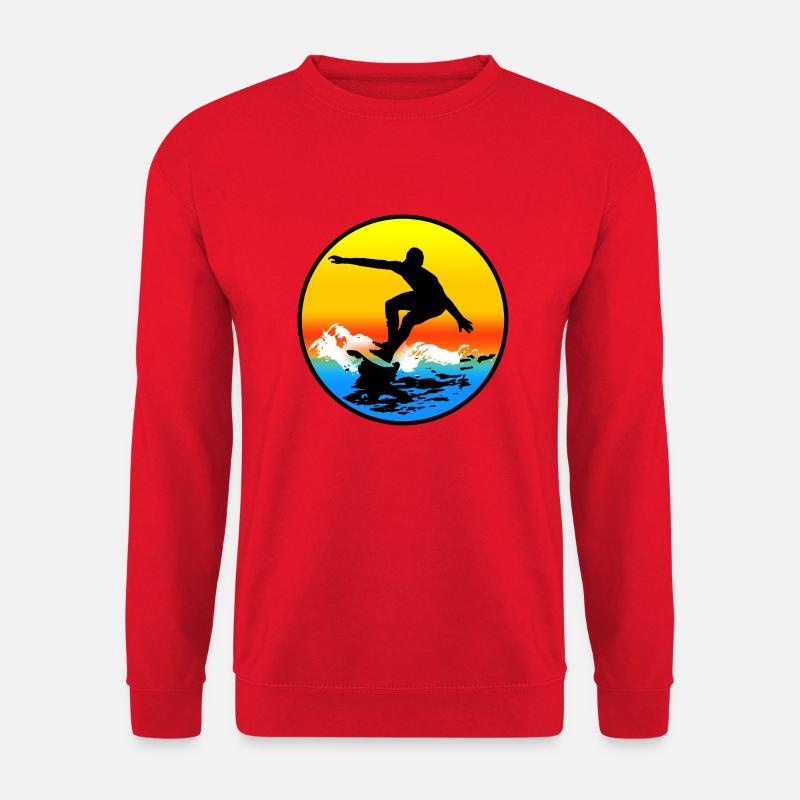 surfing - Unisex Pullover - Rot