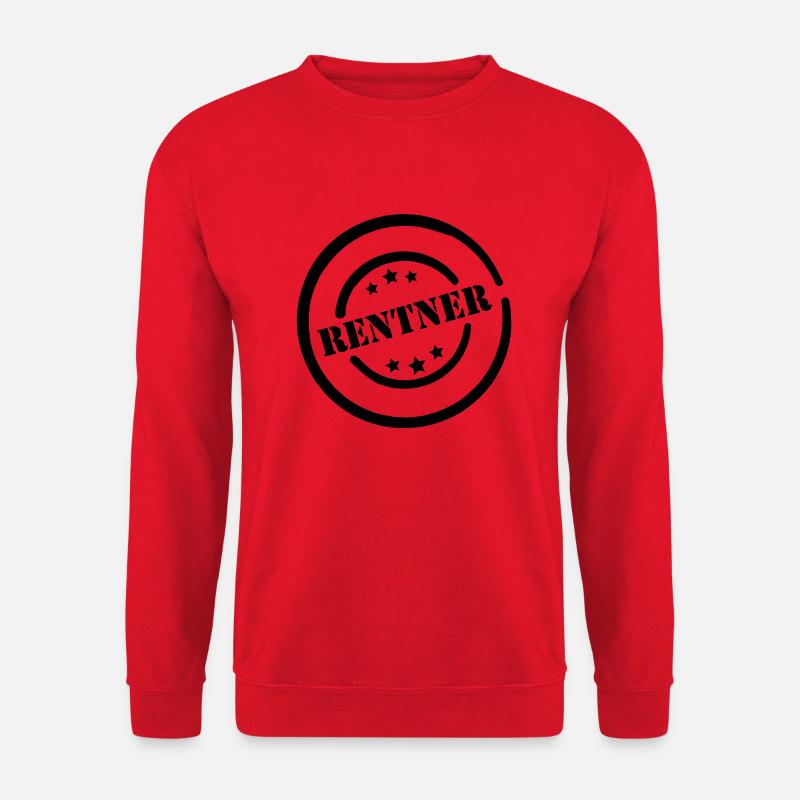 rentner__f1 - Unisex Pullover - Rot