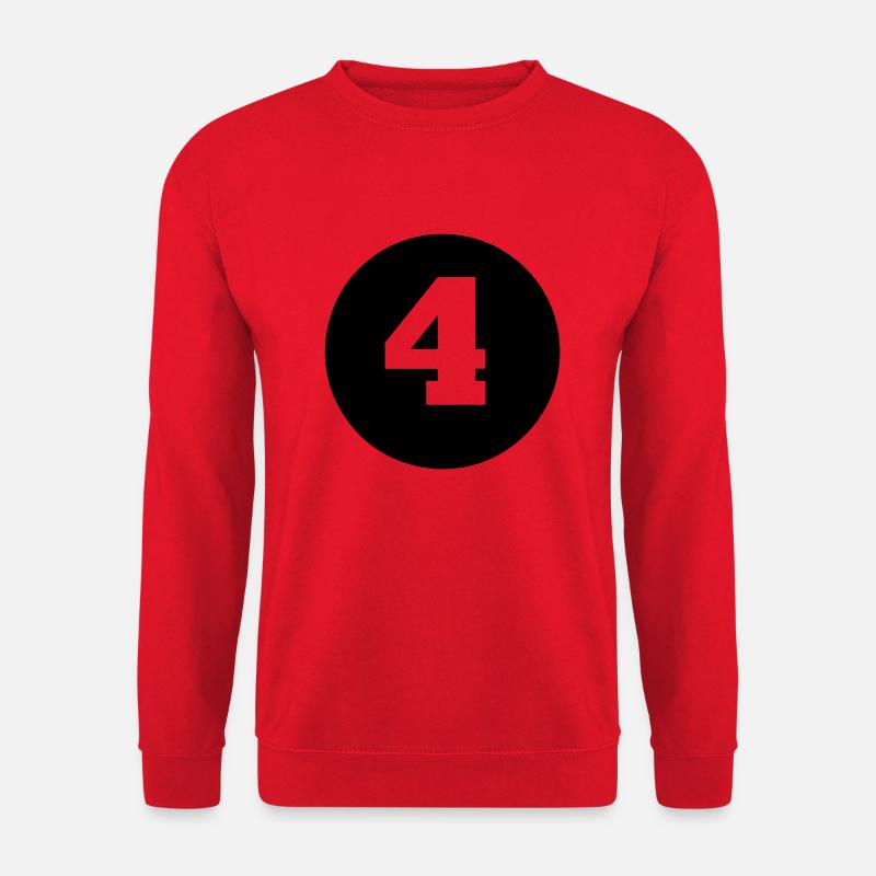 4c - Unisex Pullover - Rot