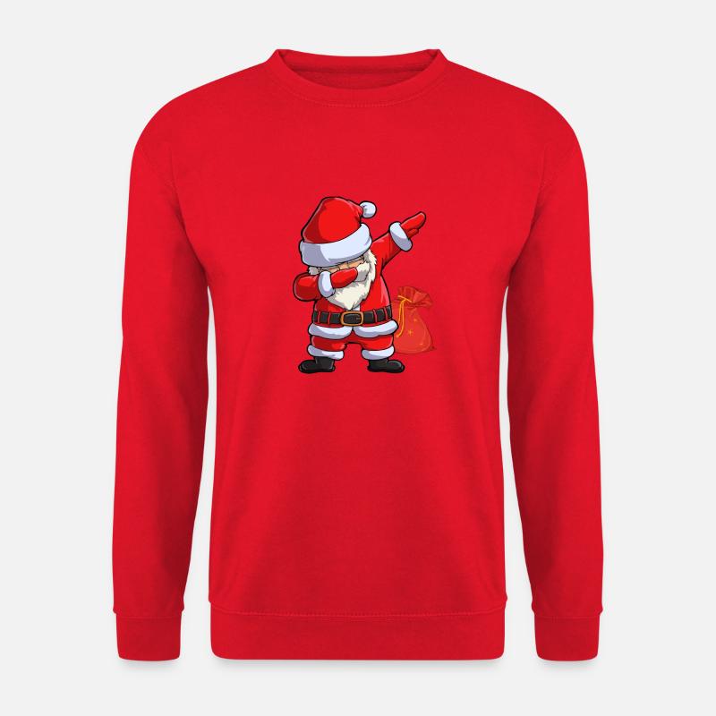 Weihnachtsmann Santa Claus - Unisex Pullover - Rot