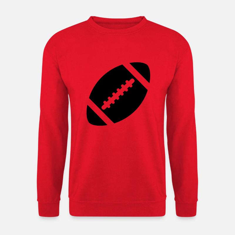 football - Unisex Pullover - Rot