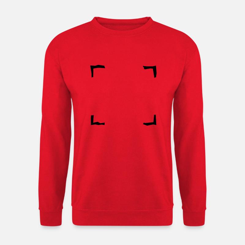 Cool Frame - Sweat-shirt Unisexe - rouge