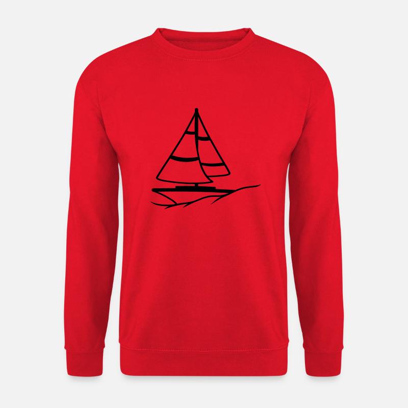 Sailing - Unisex Sweatshirt - red