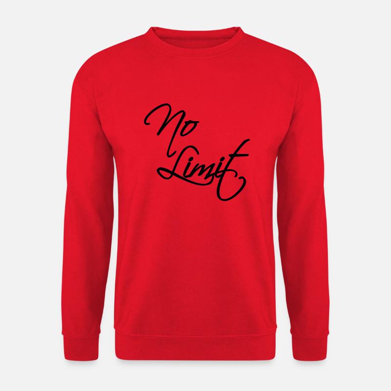 No Limit - Unisex Sweatshirt - red