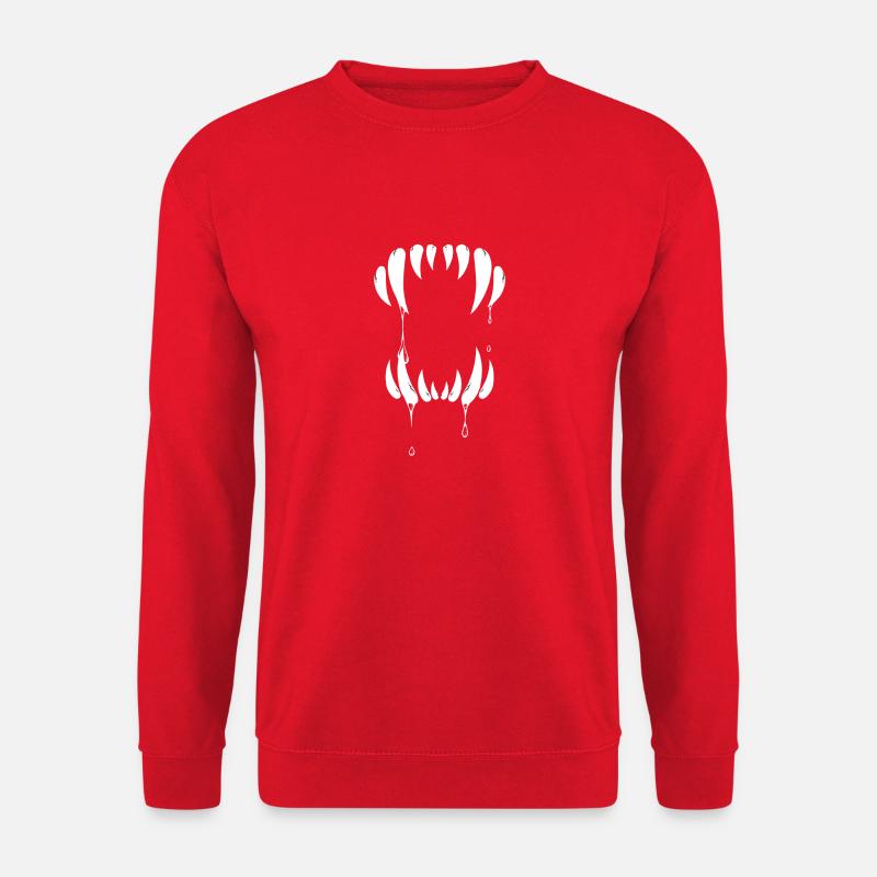 Who's a hungry boy? - Unisex Sweatshirt - red