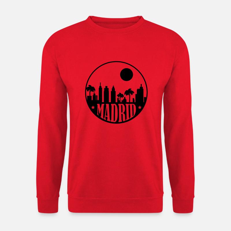 madrid_001 - Unisex Pullover - Rot