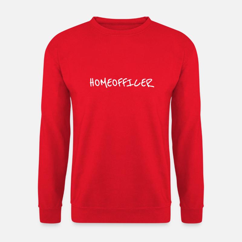 Homeofficer - Unisex Pullover - Rot