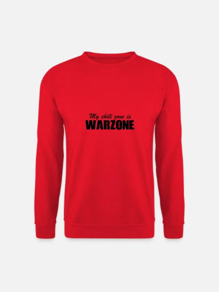 CoD Warzone - Ma zone de refroidissement est Warzone - Sweat-shirt Unisexe - rouge