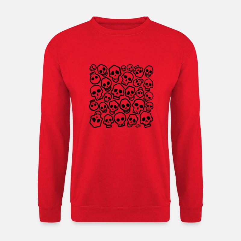 Skull Head Hunter - Unisex Sweatshirt - red